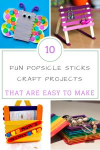 10 Fun Popsicle Sticks Craft Projects