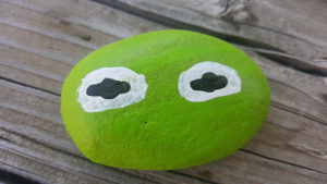 Kermit The Frog Painted Rock Idea