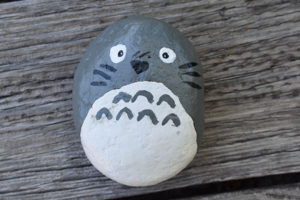 Totoro Painted Rock Idea