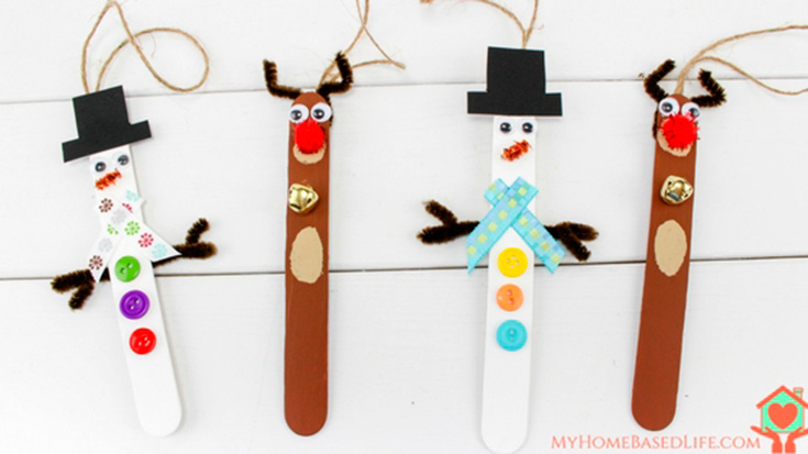 Popsicle Stick Ornaments